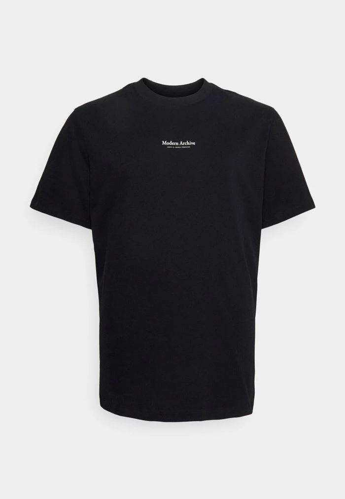 Jack & Jones JPRBLUWOODY - Print T-shirt - Black 1 Jack & Jones JPRBLUWOODY - Print T-shirt - Black
