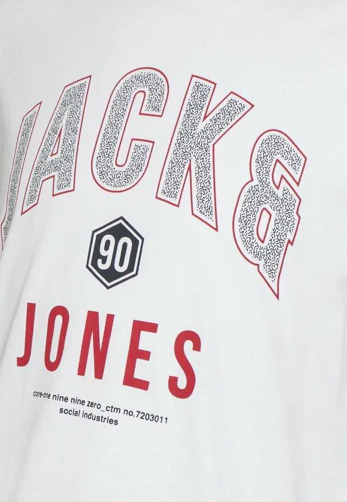 Jack & Jones JCOTHOMAS TEE CREW NECK - Print T-shirt - White 5 Jack & Jones JCOTHOMAS TEE CREW NECK - Print T-shirt - White - Image 5