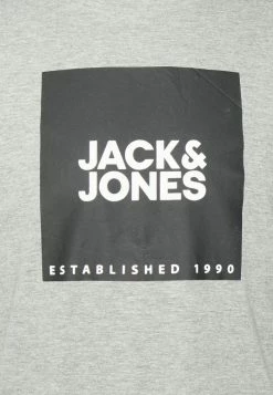 Jack & Jones JJLOCK TEE CREW NECK - Print T-shirt - Light Grey Melange 9 Jack & Jones JJLOCK TEE CREW NECK - Print T-shirt - Light Grey Melange -Jack & Jones Shop 559b485438c8401c831ec9840ba117df