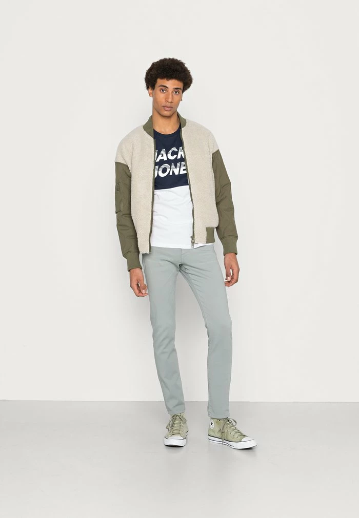 Jack & Jones JJIGLENN JJICON AMA - Trousers - Slate Gray 2 Jack & Jones JJIGLENN JJICON AMA - Trousers - Slate Gray - Image 2