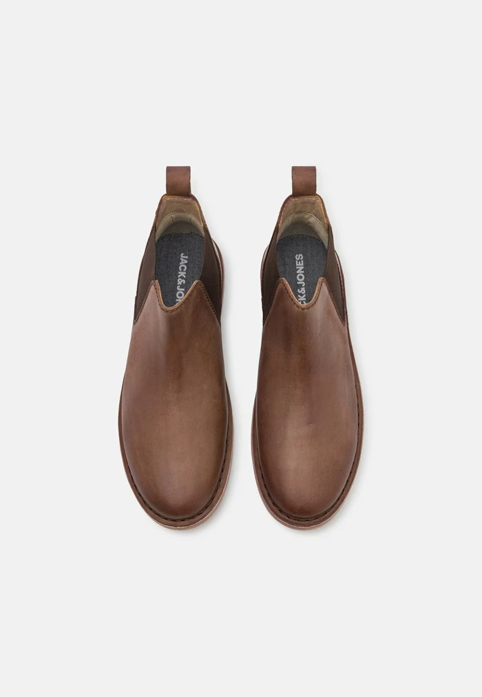 Jack & Jones JFWBRAVO CHELSEA BOOT - Classic Ankle Boots - Brown Stone 4 Jack & Jones JFWBRAVO CHELSEA BOOT - Classic Ankle Boots - Brown Stone - Image 4