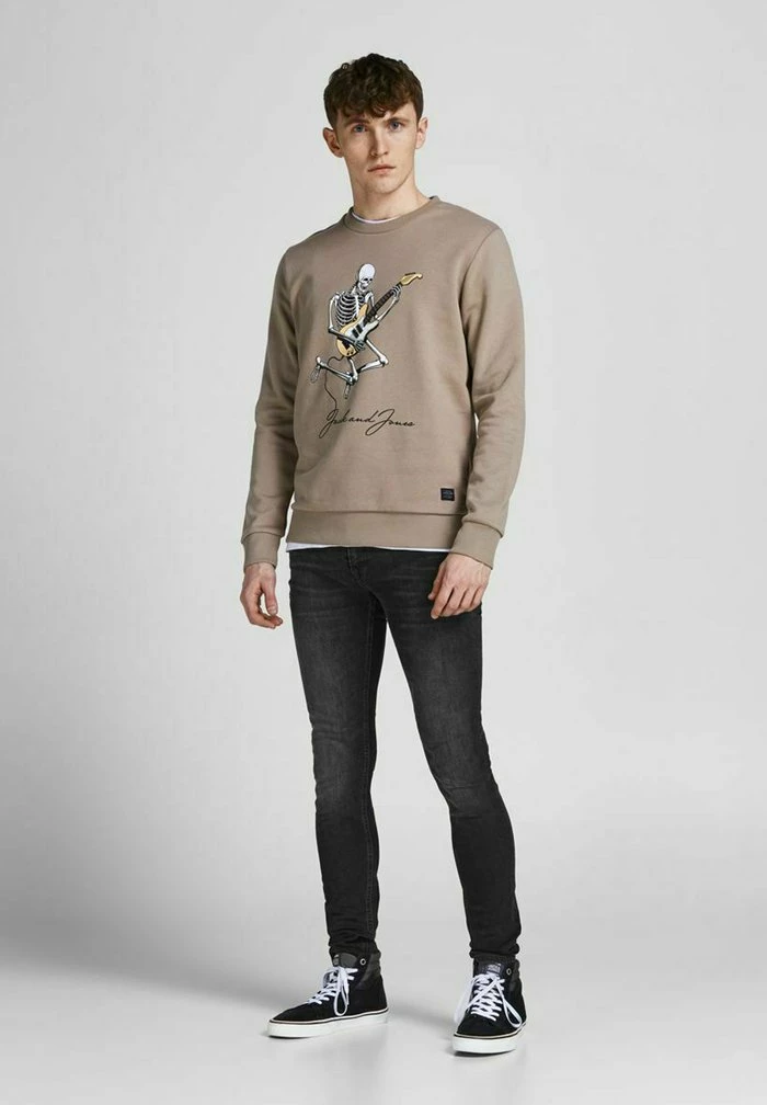 Jack & Jones JJILIAM JJORIGINAL JOS 735 50SPS - Jeans Skinny Fit - Black Denim 2 Jack & Jones JJILIAM JJORIGINAL JOS 735 50SPS - Jeans Skinny Fit - Black Denim - Image 2