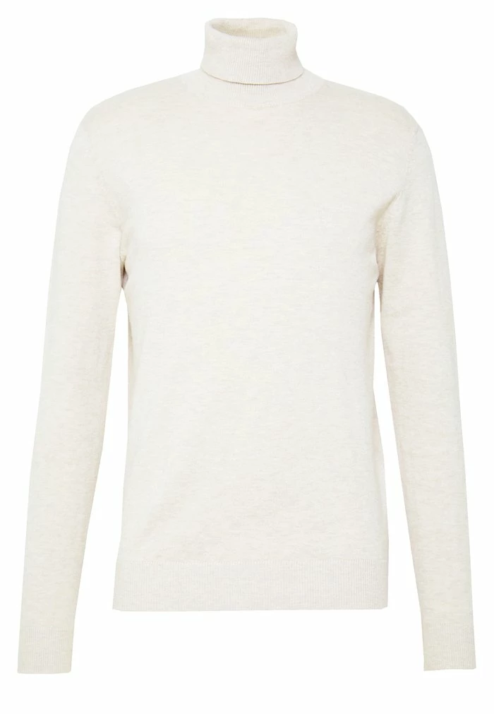 Jack & Jones JEEMIL NECK NOOS - Jumper - Oatmeal Melange 5 Jack & Jones JEEMIL NECK NOOS - Jumper - Oatmeal Melange - Image 5
