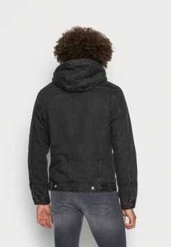Jack & Jones JJIJEAN JJACKET HOOD - Denim Jacket - Black Denim -Jack & Jones Shop 57d5395b3c1046ed908ba84ff9d312ce