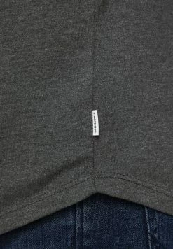 Jack & Jones JJECURVED TEE O NECK - Basic T-shirt - Dark Grey Melange -Jack & Jones Shop 57ebb3016b394e89a83225d3dd42e990