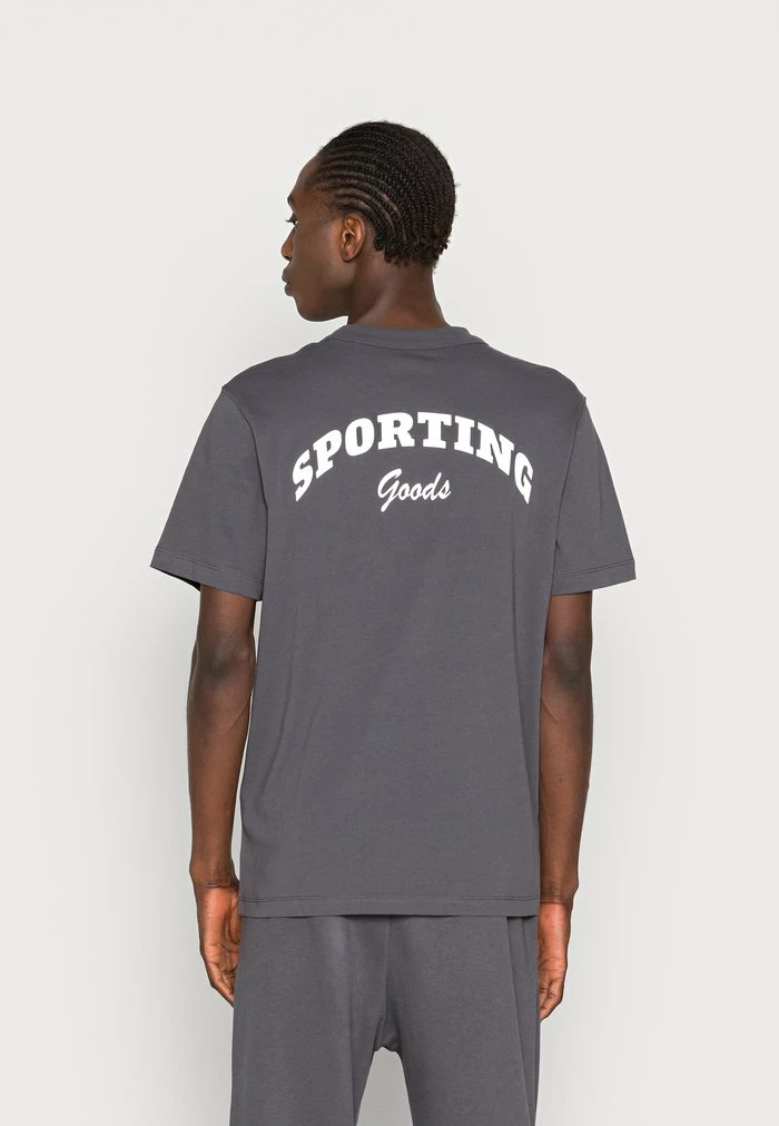 Jack & Jones JORTURBO TEE CREW NECK UNISEX - Print T-shirt - Asphalt 3 Jack & Jones JORTURBO TEE CREW NECK UNISEX - Print T-shirt - Asphalt - Image 3