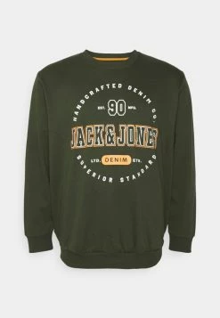 Jack & Jones JJSTAMP CREW NECK - Sweatshirt - Rosin