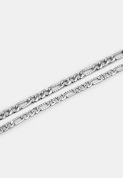 Jack & Jones JACLARIO BRACELET UNISEX 2 PACK - Bracelet - Silver-coloured -Jack & Jones Shop 593038a3e1e14773ac79aeb0e35c85fc