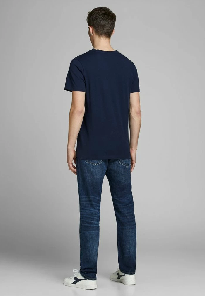 Jack & Jones JORVENTURE - Print T-shirt - Navy Blazer 3 Jack & Jones JORVENTURE - Print T-shirt - Navy Blazer - Image 3