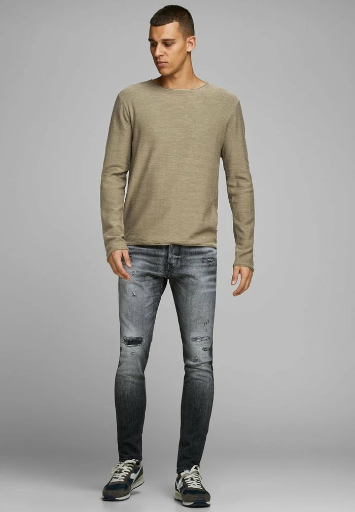 Jack & Jones JJESLUB - Jumper - Dusky Green 2 Jack & Jones JJESLUB - Jumper - Dusky Green - Image 2