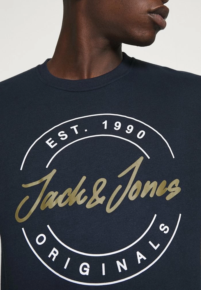 Jack & Jones JORJERRY CREW NECK - Sweatshirt - Navy Blazer 6 Jack & Jones JORJERRY CREW NECK - Sweatshirt - Navy Blazer - Image 6