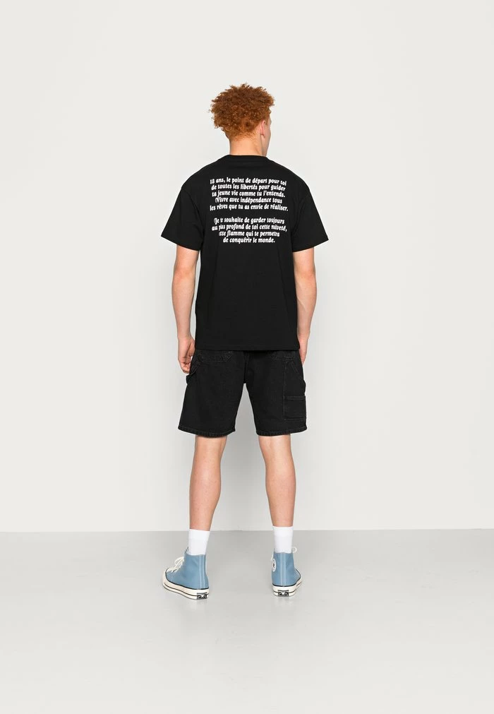 Jack & Jones JJITONY JJUTILITY - Denim Shorts - Black Denim 3 Jack & Jones JJITONY JJUTILITY - Denim Shorts - Black Denim - Image 3