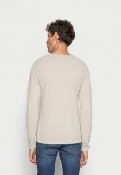 Jack & Jones JJEHILL CREW NECK - Jumper - Oatmeal Melange -Jack & Jones Shop 5a6d0f92e2c14d6084484c625de67c43