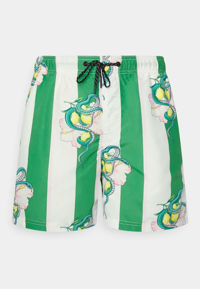 Jack & Jones JPST CRETE SWIM FORBIDDEN - Swimming Shorts - Cloud Dancer 1 Jack & Jones JPST CRETE SWIM FORBIDDEN - Swimming Shorts - Cloud Dancer