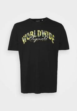 Jack & Jones JORBOOSTER TEE CREW NECK - Print T-shirt - Black -Jack & Jones Shop 5a9a82a4a5dd461cbe2dc6f1c33b9f9b
