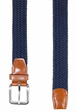 Alternative view of Jack & Jones JACSPRING BELT - Braided Belt - Navy
