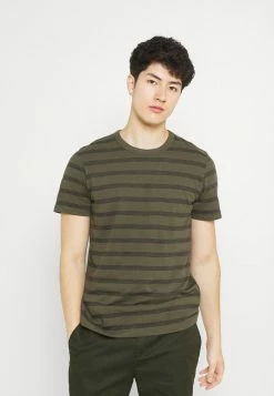 Jack & Jones JCOCOUNTS TEE CREW NECK - Print T-shirt - Forest Night