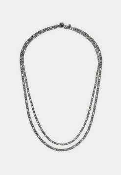 Jack & Jones JACLARIO NECKLACE UNISEX 2 PACK - Necklace - Black
