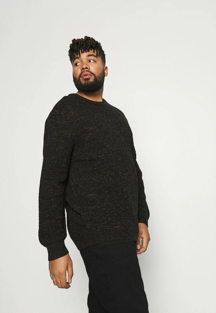 Jack & Jones JJBRAD CREW NECK - Jumper - Black 4 Jack & Jones JJBRAD CREW NECK - Jumper - Black - Image 4