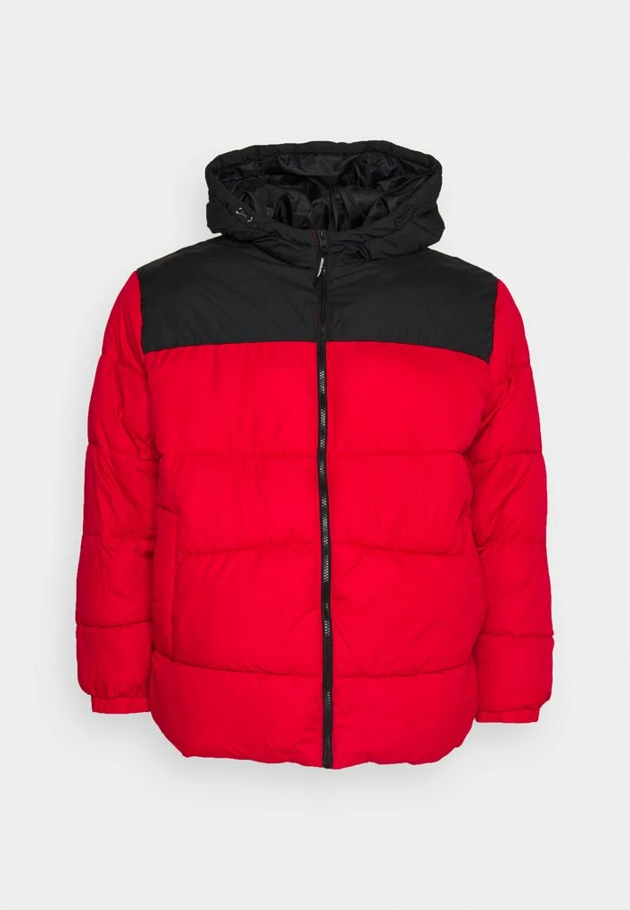 Jack & Jones JJCHILI PUFFER HOOD - Winter Jacket - True Red 1 Jack & Jones JJCHILI PUFFER HOOD - Winter Jacket - True Red