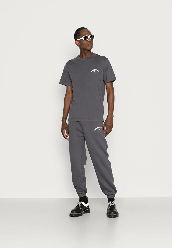 Jack & Jones JPSTTURBO PANTS UNISEX - Tracksuit Bottoms - Asphalt 2 Jack & Jones JPSTTURBO PANTS UNISEX - Tracksuit Bottoms - Asphalt - Image 2