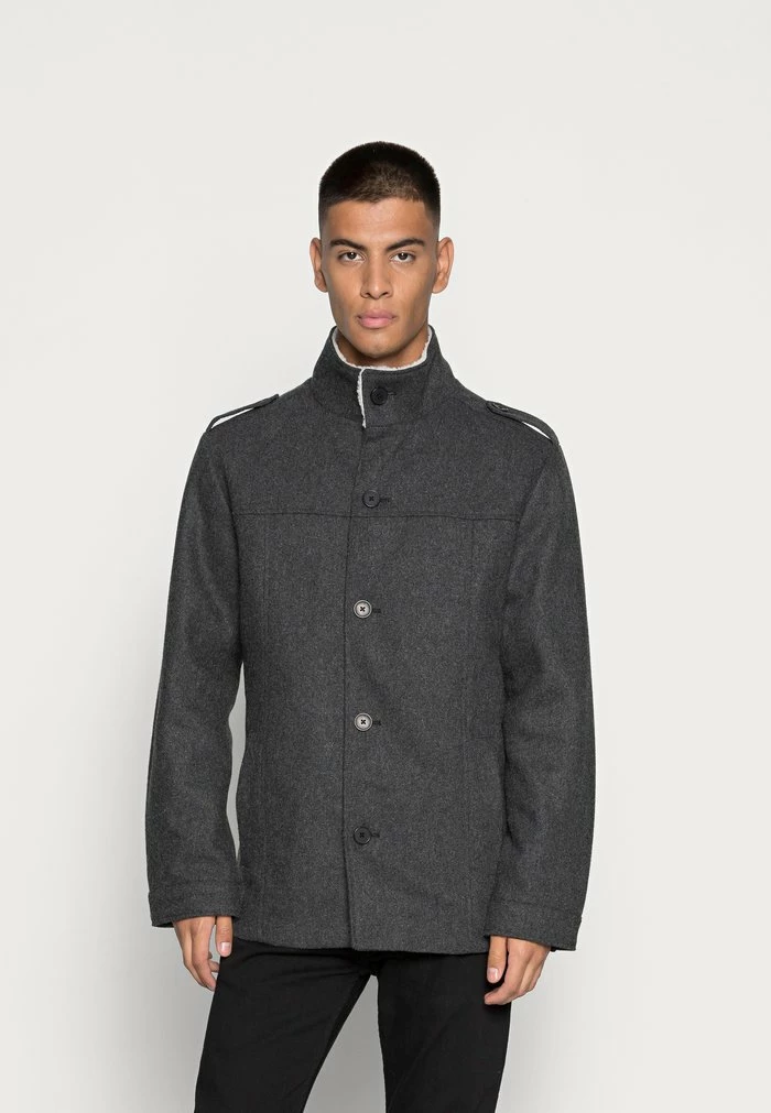 Jack & Jones JJCARLOS JACKET - Light Jacket - Dark Grey Melange 1 Jack & Jones JJCARLOS JACKET - Light Jacket - Dark Grey Melange