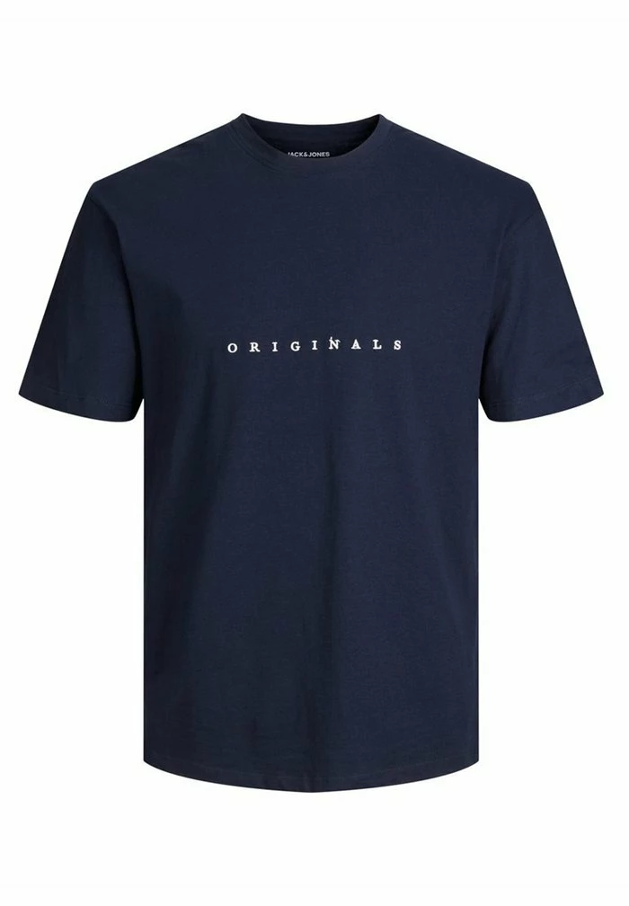 Jack & Jones JORCOPENHAGEN TEE - Print T-shirt - Org Print / Cloud Emb 2 Jack & Jones JORCOPENHAGEN TEE - Print T-shirt - Org Print / Cloud Emb - Image 2