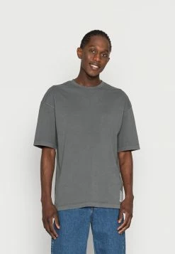 Jack & Jones JORWASH TEE CREW NECK UNISEX - Basic T-shirt - Asphalt