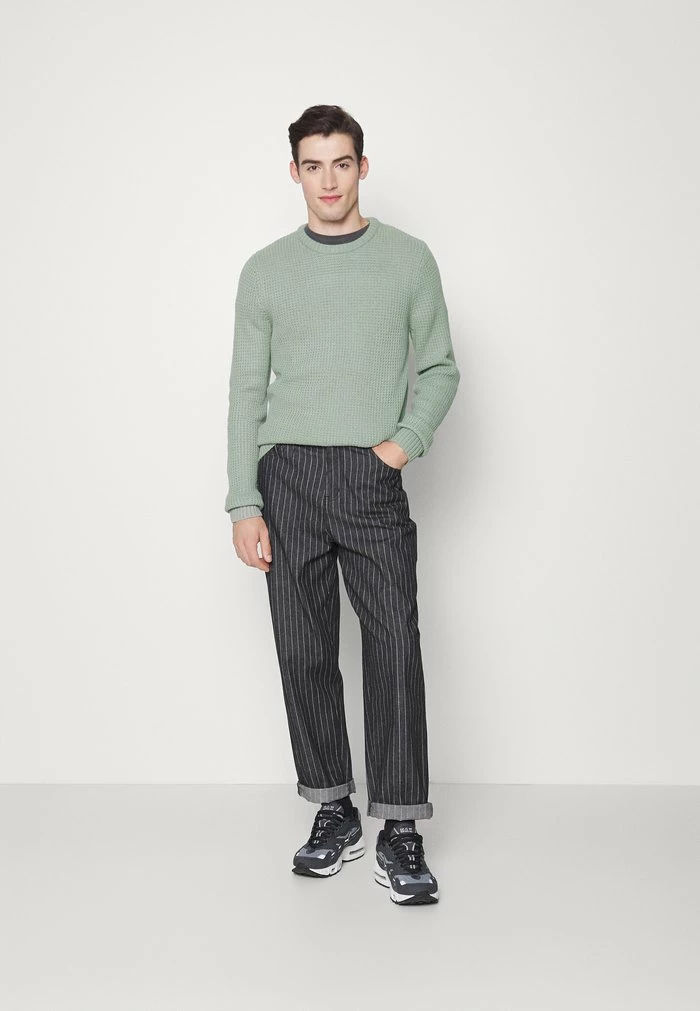 Jack & Jones JCODALTON CREW NECK - Jumper - Slate Gray 2 Jack & Jones JCODALTON CREW NECK - Jumper - Slate Gray - Image 2