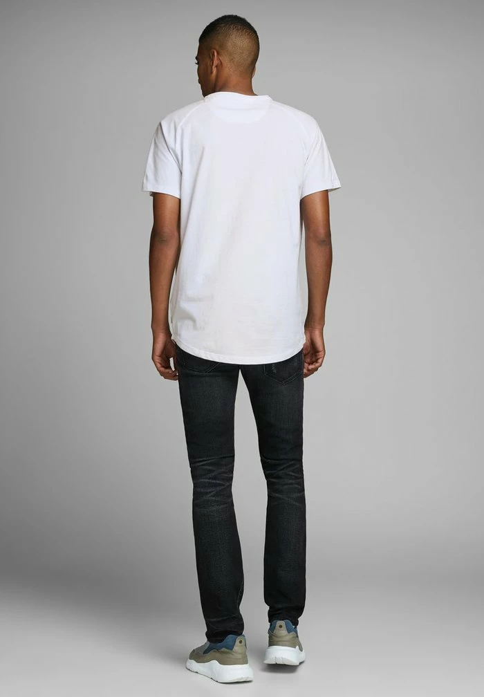 Jack & Jones JJECURVED TEE O NECK - Basic T-shirt - White 3 Jack & Jones JJECURVED TEE O NECK - Basic T-shirt - White - Image 3