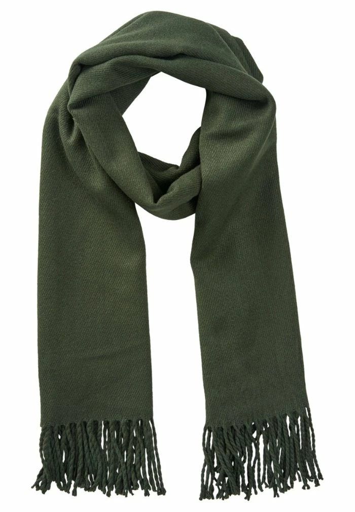 Jack & Jones JACSOLID SCARF - Scarf - Olive 2 Jack & Jones JACSOLID SCARF - Scarf - Olive - Image 2