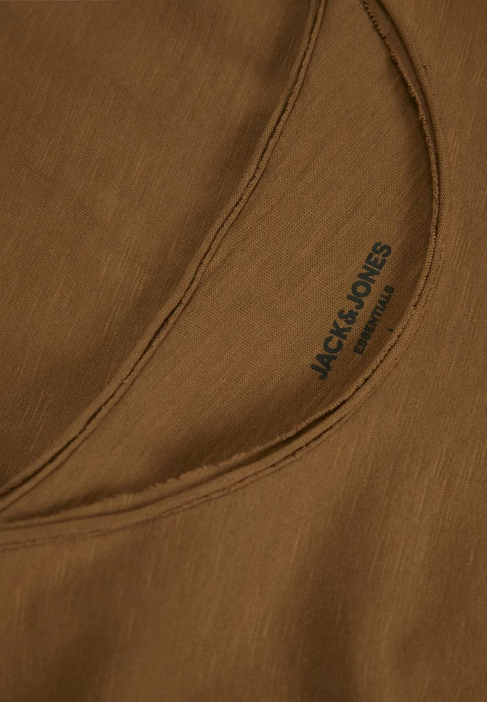 Jack & Jones JJEBASHER TEE - Basic T-shirt - Rubber 2 Jack & Jones JJEBASHER TEE - Basic T-shirt - Rubber - Image 2