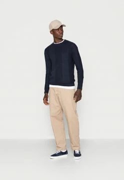 Alternative view of Jack & Jones JORINTER CREW NECK - Jumper - Navy