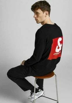 Jack & Jones LONG SLEEVE - Long Sleeved Top - Black 11 Jack & Jones LONG SLEEVE - Long Sleeved Top - Black -Jack & Jones Shop 5c593cec1b484a34b62bc198bdab6293