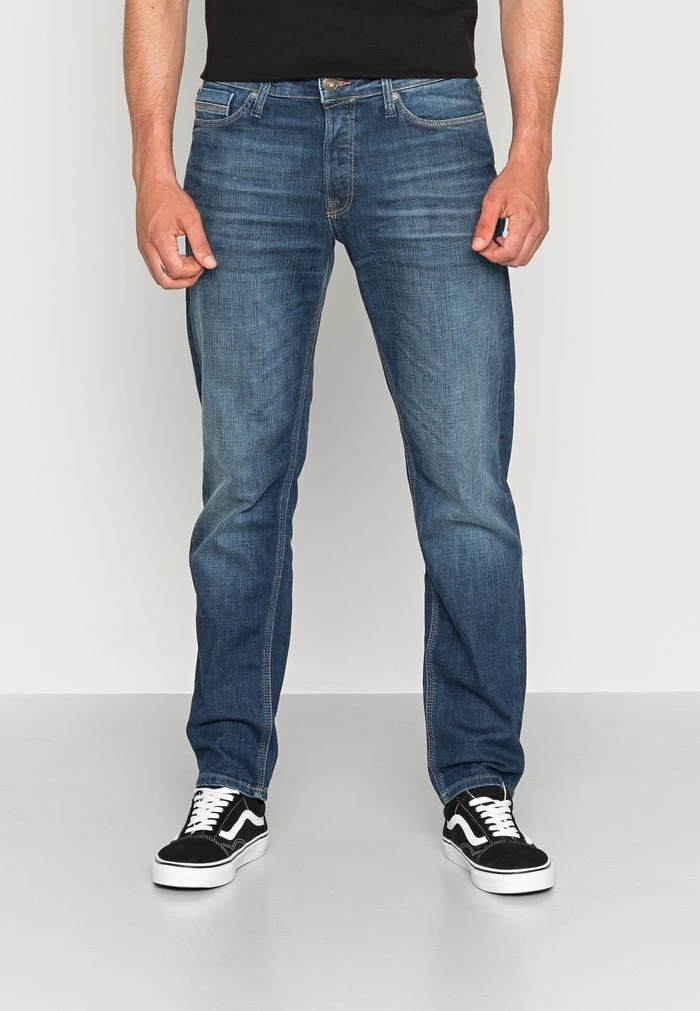 Jack & Jones JJIMIKE JJWOOD - Straight Leg Jeans - Blue Denim 1 Jack & Jones JJIMIKE JJWOOD - Straight Leg Jeans - Blue Denim