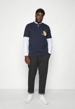 Alternative view of Jack & Jones JORMONTECARLO WATER TEE CREW - Print T-shirt - Navy Blazer