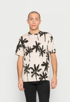 Jack & Jones JORPASADENA AOP UNISEX - Print T-shirt - Peyote