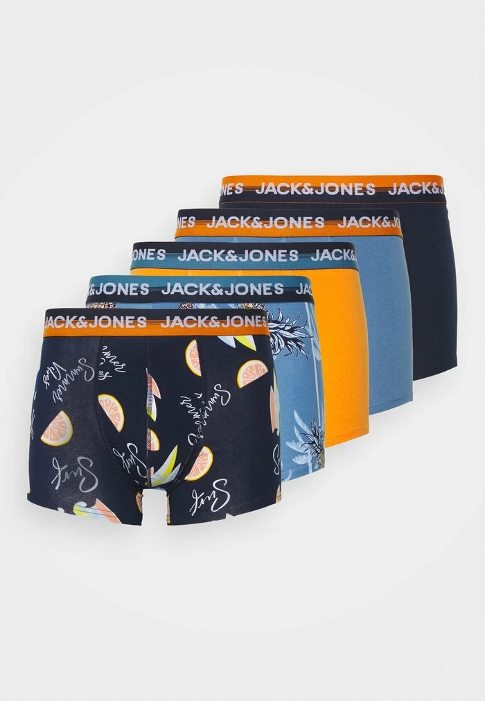 Jack & Jones JACSUMMERVIBES TRUNKS 5 PACK - Pants - Navy Blazer 1 Jack & Jones JACSUMMERVIBES TRUNKS 5 PACK - Pants - Navy Blazer