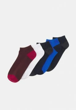 Jack & Jones JACOX SOLID SHORT SOCKS 5 PACK - Socks - Navy Blazer