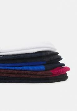 Alternative view of Jack & Jones JACOX SOLID SHORT SOCKS 5 PACK - Socks - Navy Blazer