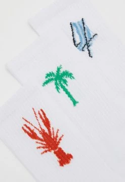 Alternative view of Jack & Jones JACPOSITANO TENNIS SOCKS 5 PACK - Socks - Cashmere Blue