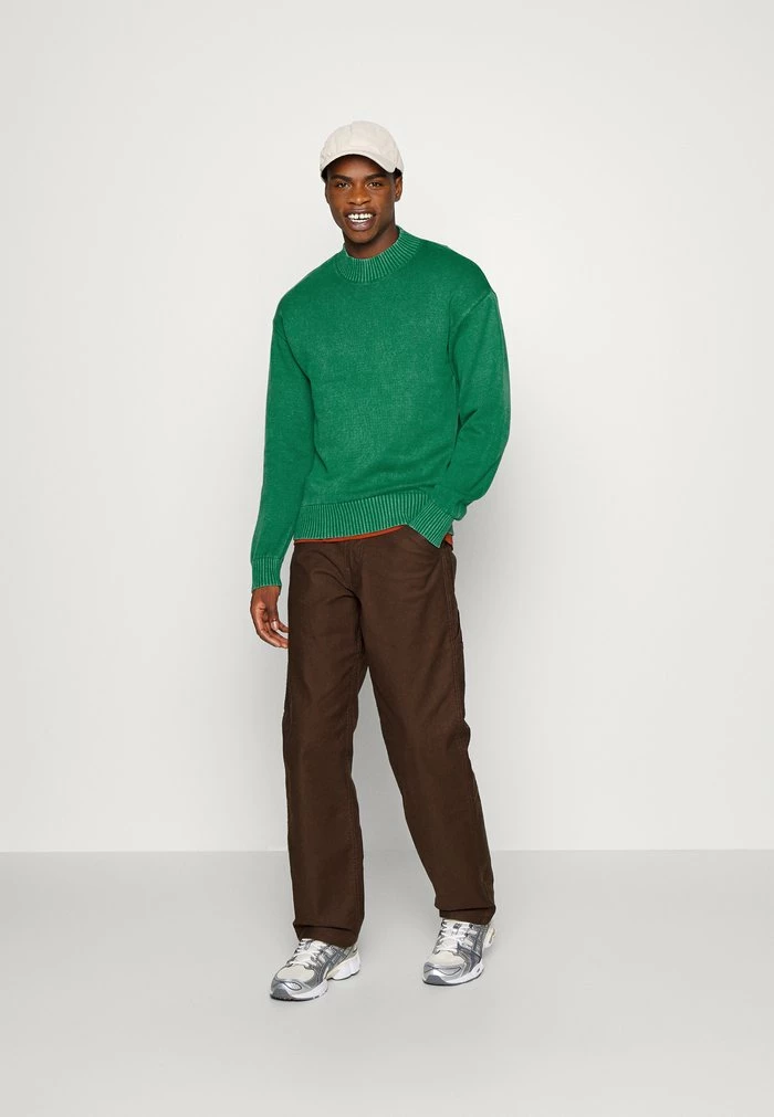 Jack & Jones JORWILLIAM MOCK NECK - Jumper - Lush Meadow 2 Jack & Jones JORWILLIAM MOCK NECK - Jumper - Lush Meadow - Image 2