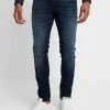 Jack & Jones JJITIM JJORIGINAL JOS - Slim Fit Jeans - Blue Denim