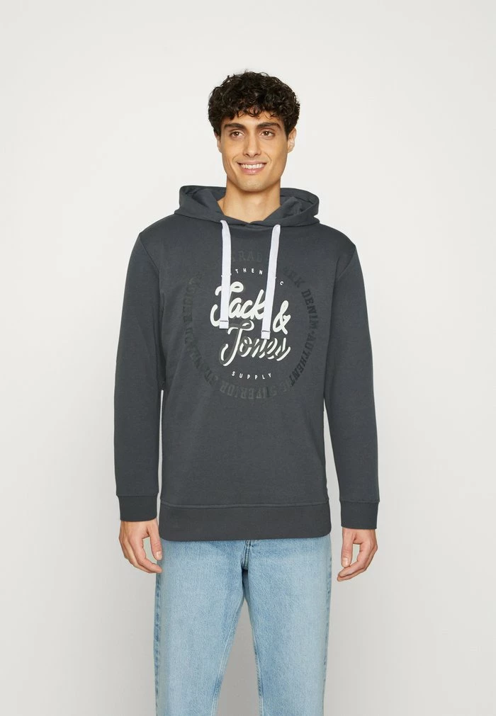 Jack & Jones JJSTAMP HOOD - Sweatshirt - Ombre Blue 1 Jack & Jones JJSTAMP HOOD - Sweatshirt - Ombre Blue