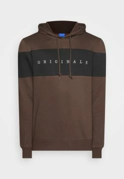 Jack & Jones JORCOPENHAGEN PANEL HOOD - Sweatshirt - Seal Brown/cloud 10 Jack & Jones JORCOPENHAGEN PANEL HOOD - Sweatshirt - Seal Brown/cloud -Jack & Jones Shop 60b777ed56144cefb79d077e9e0349a7
