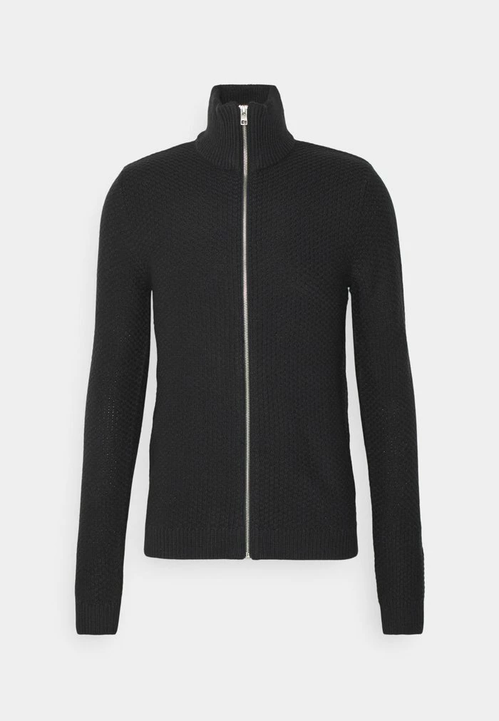 Jack & Jones JORDAMIAN ZIP CARDIGAN - Cardigan - Navy Blazer 5 Jack & Jones JORDAMIAN ZIP CARDIGAN - Cardigan - Navy Blazer - Image 5