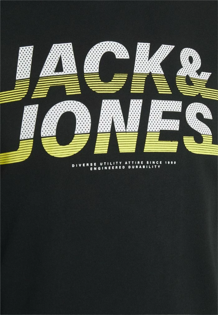 Jack & Jones JCOCHARLES CREW NECK - Sweatshirt - Black 3 Jack & Jones JCOCHARLES CREW NECK - Sweatshirt - Black - Image 3