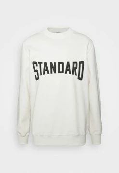 Jack & Jones JORKNOCK OUT CREW NECK - Sweatshirt - Whisper White