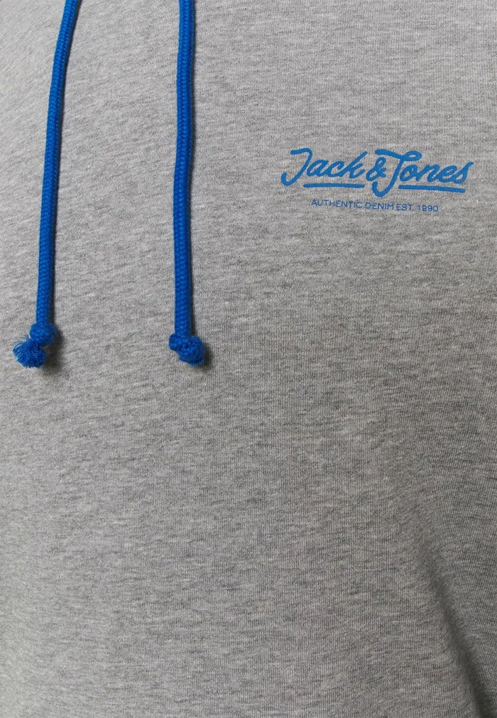 Jack & Jones JACCHAP HOODIE - Pyjama Top - Light Grey Melange 3 Jack & Jones JACCHAP HOODIE - Pyjama Top - Light Grey Melange - Image 3