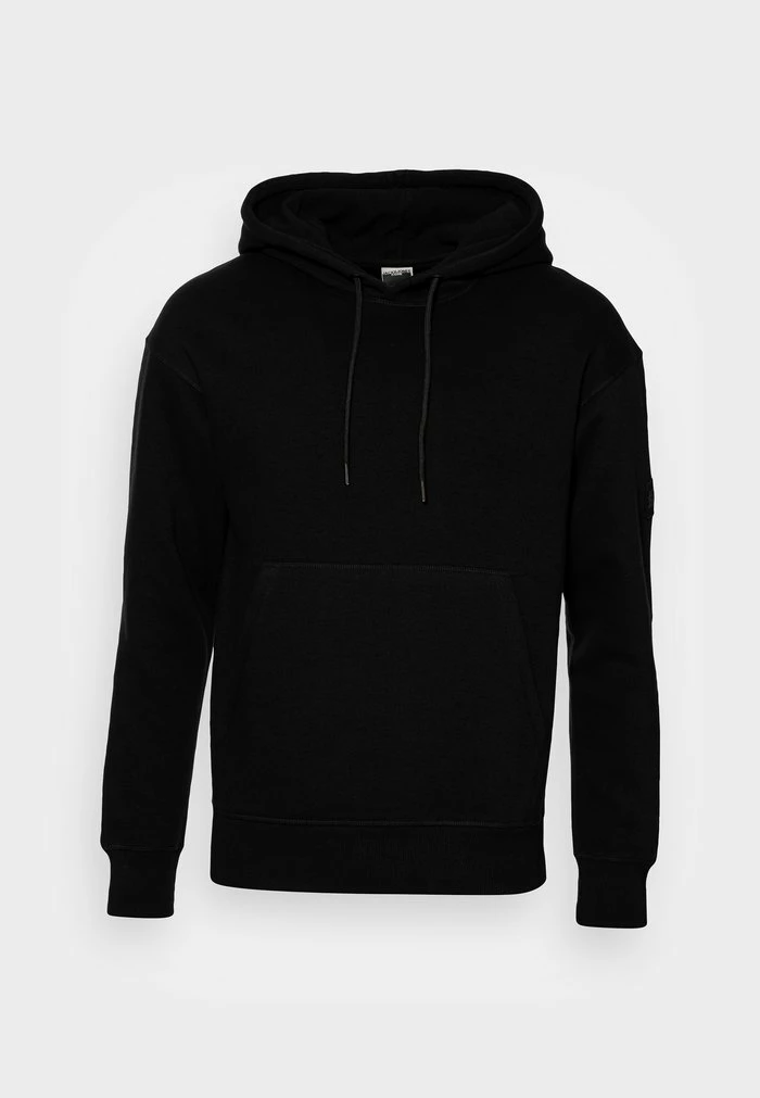 Jack & Jones JCOCLASSIC WAFFLE UNISEX - Hoodie - Black 4 Jack & Jones JCOCLASSIC WAFFLE UNISEX - Hoodie - Black - Image 4